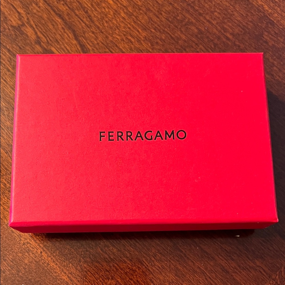 Salvatore Ferragamo Black Leather bracelet with Silver Accents NIB - Picture 7 of 13